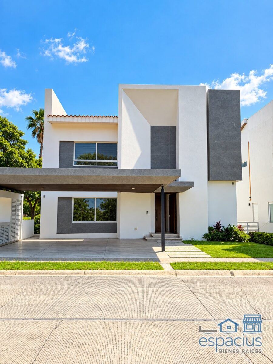 Casa fachada contemporánea en Paraíso Country Club, Emiliano Zapata — foto 1 de 8