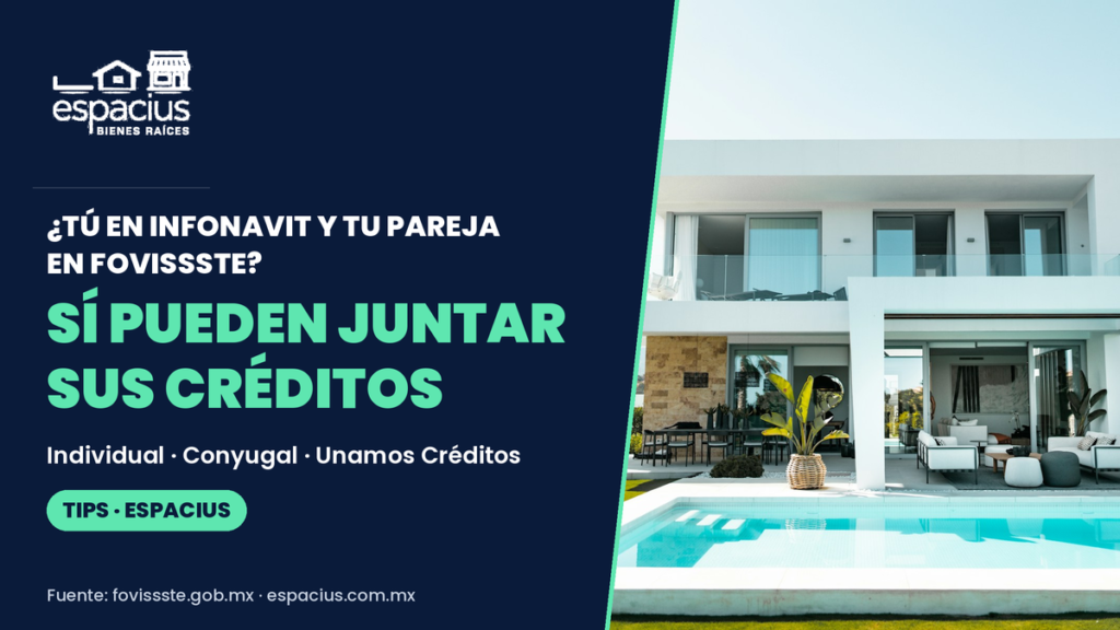 ¿Tú en Infonavit y tu pareja en FOVISSSTE? Así pueden juntar sus créditos