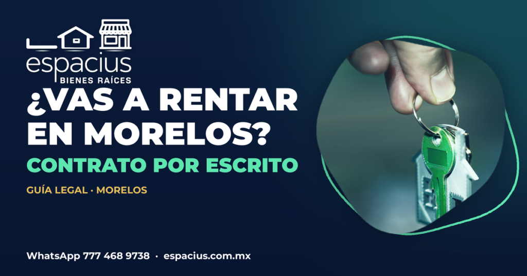 Contrato de renta en Morelos: ¿vas a rentar? El Código Civil exige contrato por escrito